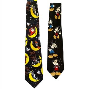 Disney/looney tunes ties vintage